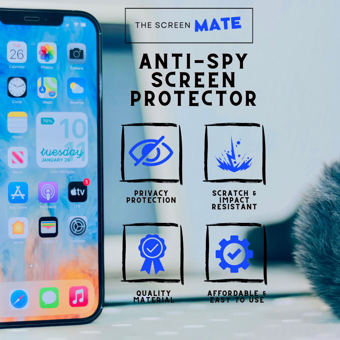 Anti-Spy Screen Protector for iPhone