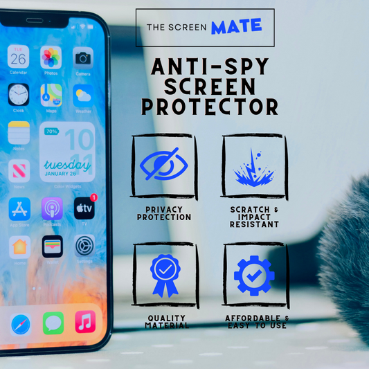 Anti-Spy Screen Protector for iPhone